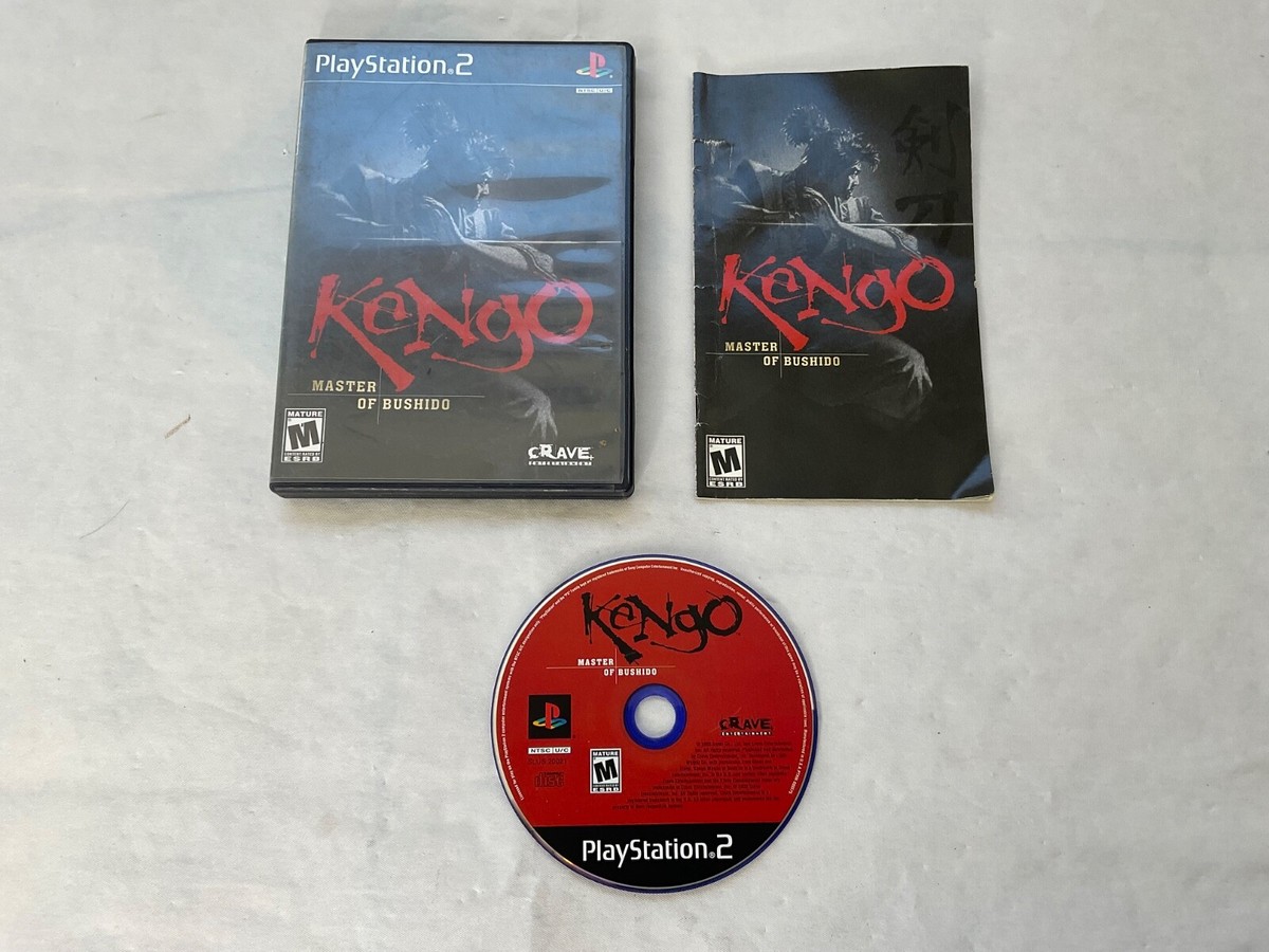 Kengo Master of Bushido Sony PlayStation Video Game Complete