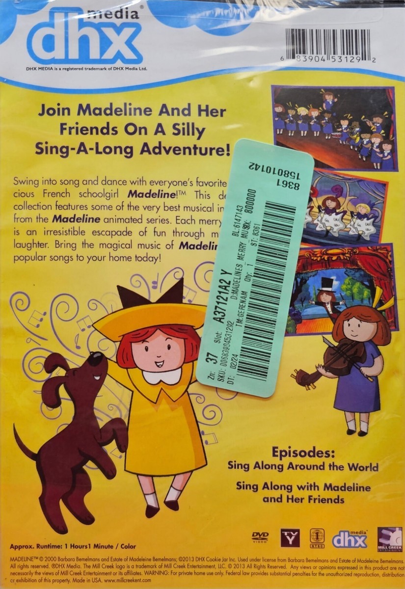 Madeline's Merry Musical Melodies (DVD) 683904531292| eBay