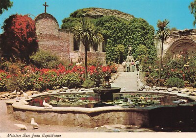 Postcard Mission San Juan Capistrano California San Diego VTG CC9.