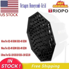 US TRIOPO 65cm/90cm/120cm Honeycomb Grid for K2 KS KS2 KX Series Octagon Softbox