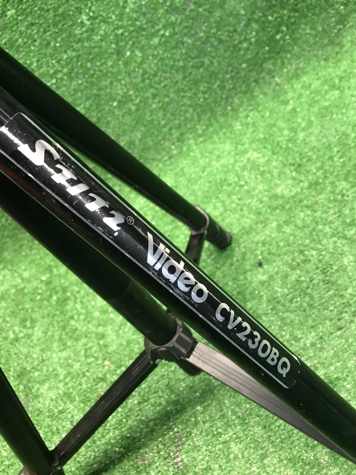 Trípode Stitz Video CV230BQ con cabezal fluido como está rápido envío gratuito oscuro Foto 4 de 4