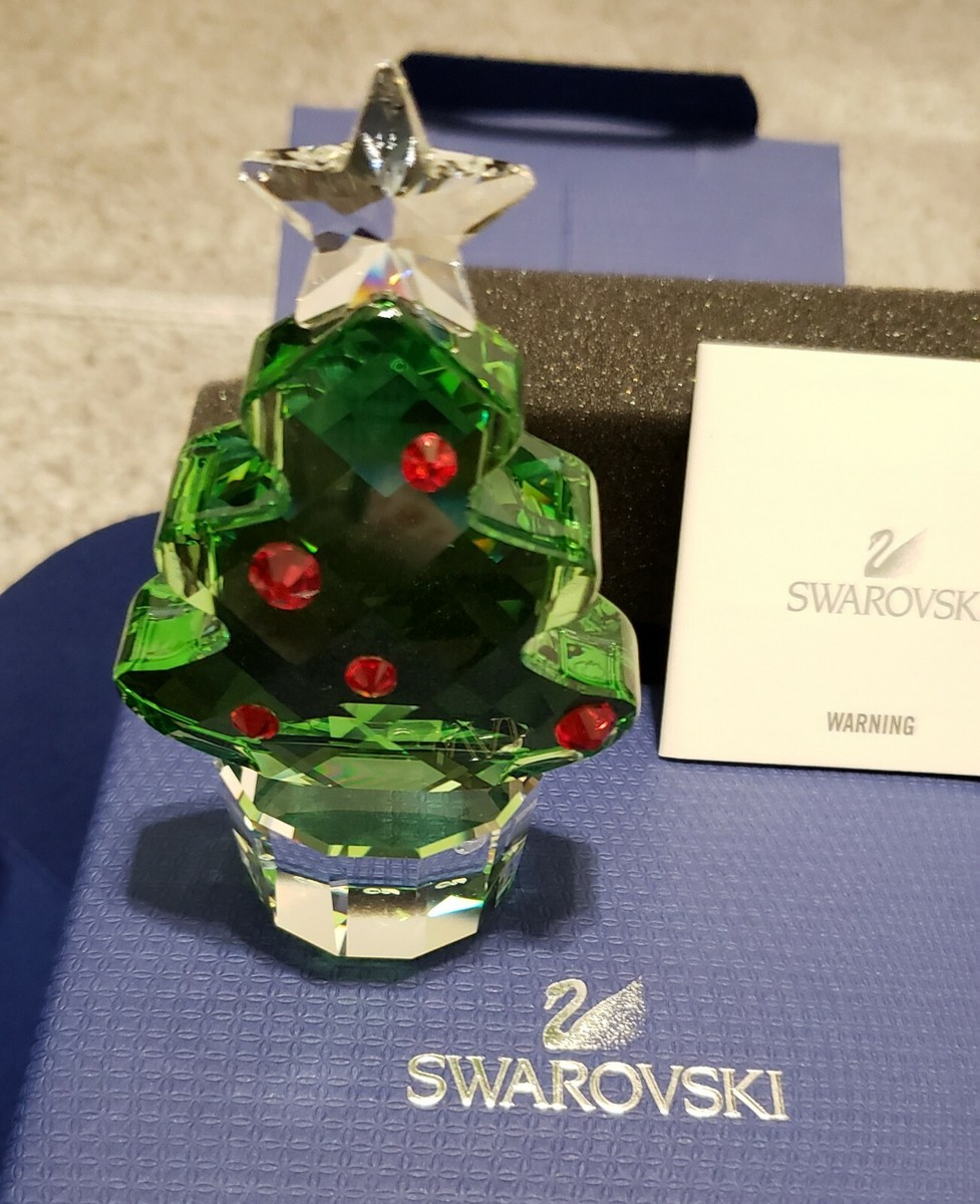 置物 SWAROVSKI (FELIX THE CHRISMAS TREE) Swarovski Figurine: 872199 Felix the Christmas Tree | New in