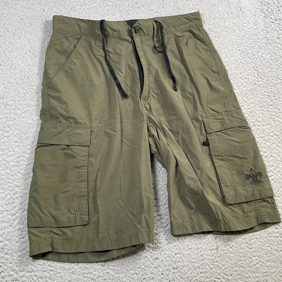 Boy Scouts Of America Cargo Shorts Mens  Small Supplex Nylon Centennial Uniform - Image 3 of 4