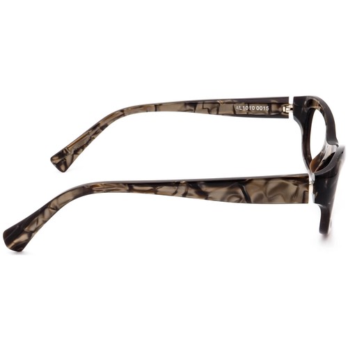 Alain Mikli Eyeglasses AL 1010 0015 Brown Marble Frame France 52-15 135 Handmade - Picture 4 of 6