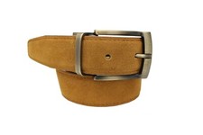 Marco Valentino Cognac Suede Men's Belt