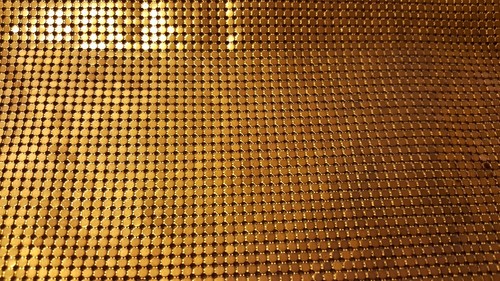 Vintage, Whiting and Davis Co, 1970s, Bronze, Mesh, Clutch Handbag - Picture 2 of 12