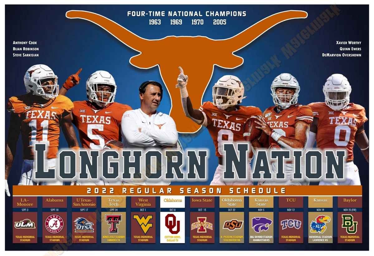 2023 Texas Longhorns Football Schedule Downloadable Smartphone Sol inc jp