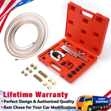 Racewill 25ft 3/16 Copper Nickel Alloy Brake Line Kit & Double & Single Flaring