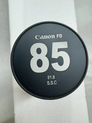 Canon FD 85mm F/1.8 SSC S.S.C Portrait Lens – Rare, Excellent Condition!