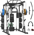 Smith Machine Power Cage Rack de Agachamento com Cabo Smith Bar Máquina de Cruzamento