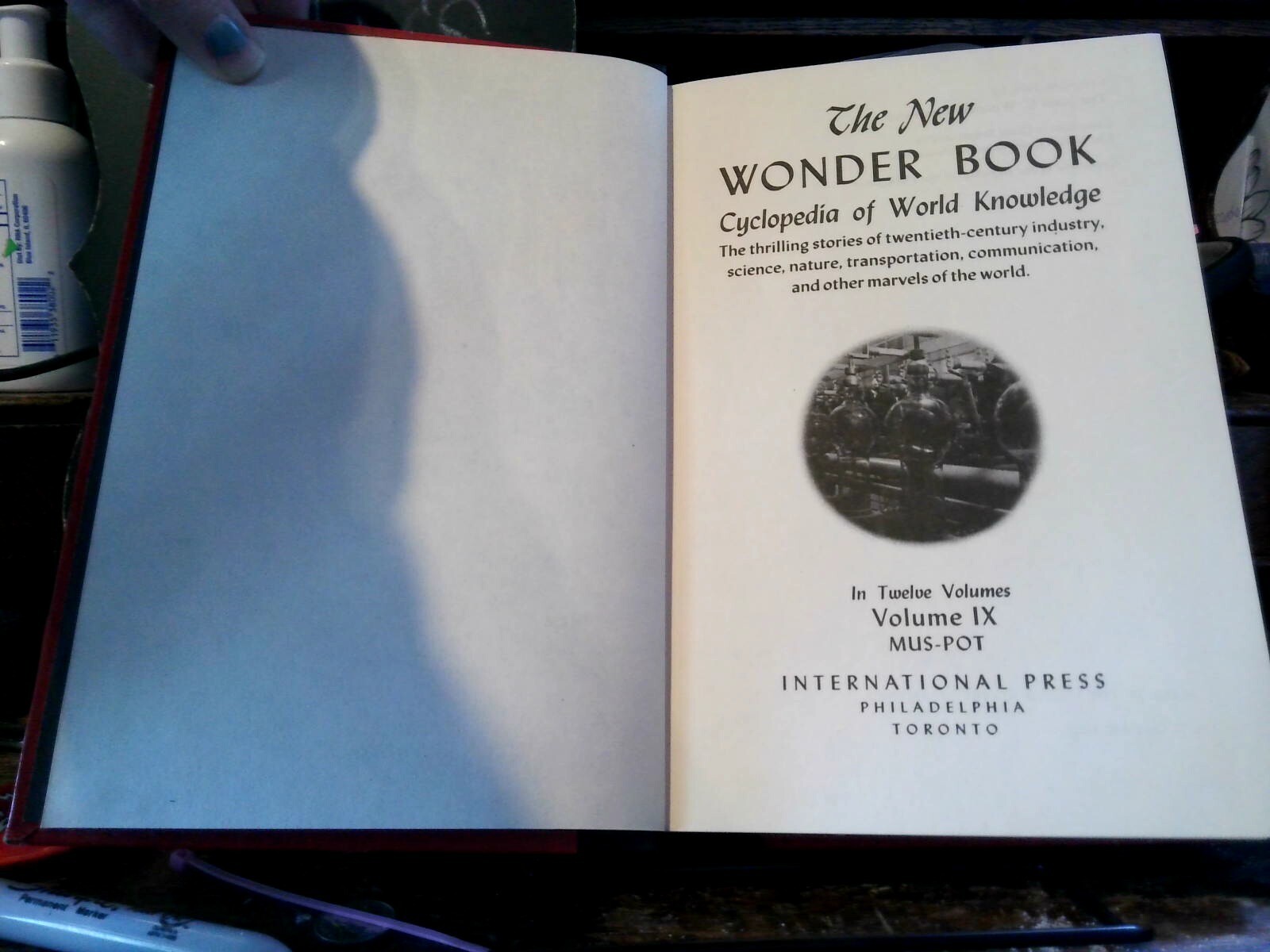 The New Wonder Book Cyclopedia of World Knowledge Volume IX Mus-Pot | eBay
