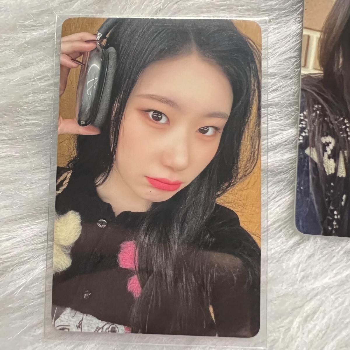 ITZY Photocard Withmuu official Cheshire Album Double-sided airpod
