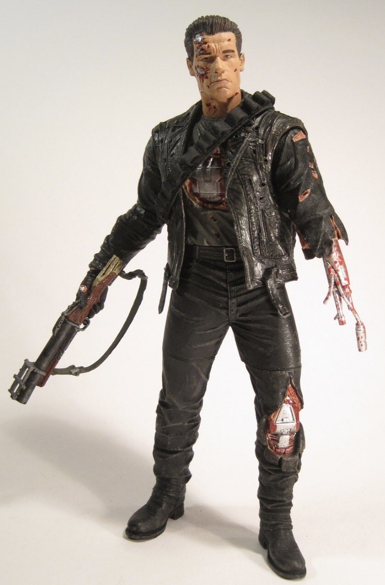 NECA T-800 フィギュア Amazon.co.jp: ターミネーター ネカ 7インチアクション