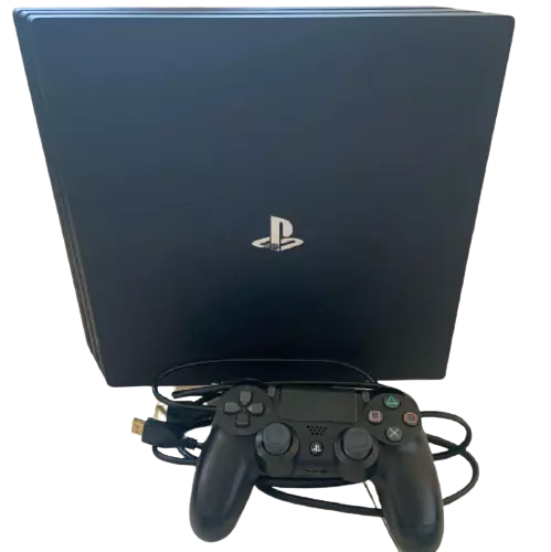 SONY PS4 PlayStation 4 Pro Jet Black 1TB CUH-7000B Japan Fedex Shipping