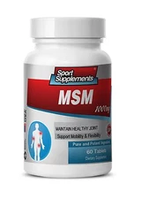 MSM 1000mg - Healthy Joints - Supports Mobility (1 Bottle) Free Shipping