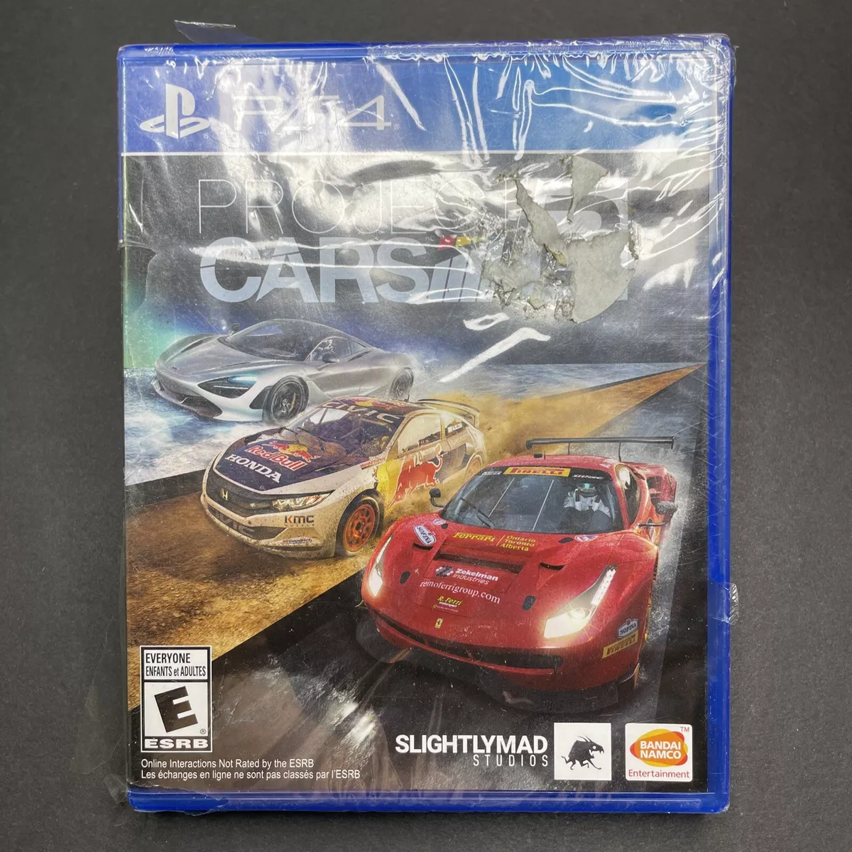 Project Cars 2 PS4 PLAYSTATION 4 Video Game Brand New Damaged Seal Play  Station 722674121262