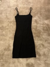 Reformation Women’s Black Tank Mini Dress Size Small