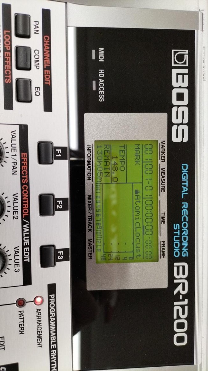 BOSS BR-1200CD Digital Recording Workstation Excellent BOSS BR-1200CD Digital Recording Workstation Excellent
