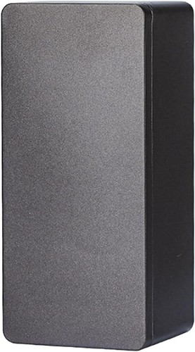 Black Metal Cash Box Money Holder Money Box for Cash Single Row Currency Tray