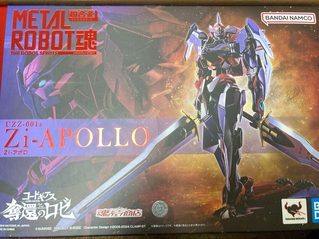 BANDAI L ROBOT魂 Zi-Apollo METAL ROBOT SPIRITS SIDE KMF Zi-Apollo Code Geass: Rose of
