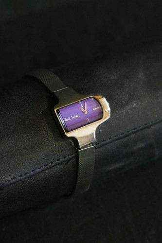 Paul Smith Watch Retrograde Quartz Half Dial Steel Speedometer Speedo