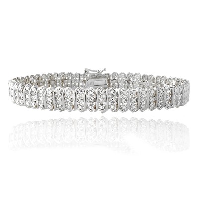 Теннисный браслет first class diamonds