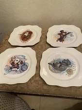 Disney’s Alice Through The Looking Glass Square Plates