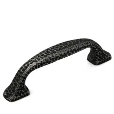 Old English Pewter Solid Brass 3"cc Cabinet Handle Pulls M677 Belwith Kingston