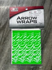 Bohning Arrow Wrap Green White Tiger  13 PK XSmall