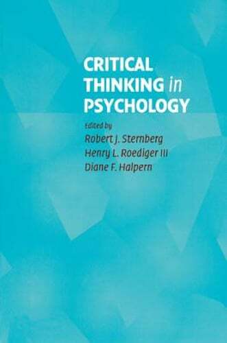 Kritisches Denken in der Psychologie von PhD Sternberg, Robert J: Neu - Bild 1 von 1