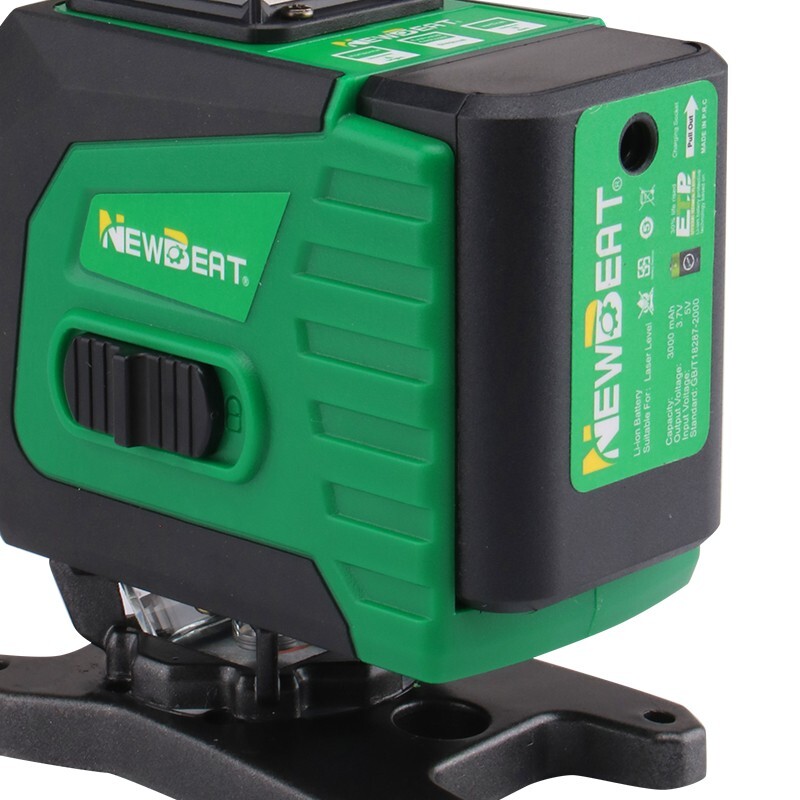 4V Laser Level 16Line Type-C 4×360° Self-leveling Construction Tools 2Battery
