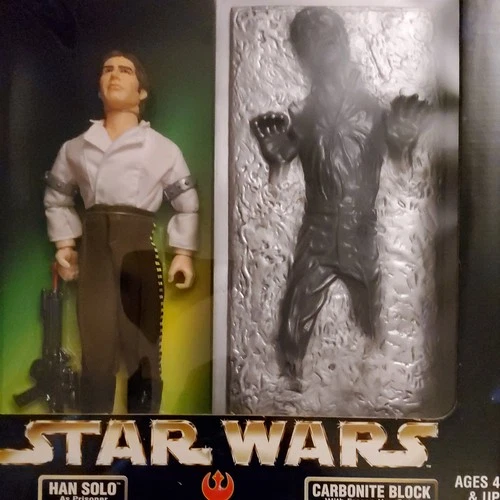 Han Solo & Carbonite Block 12" STAR WARS Action Collection MIB NEW