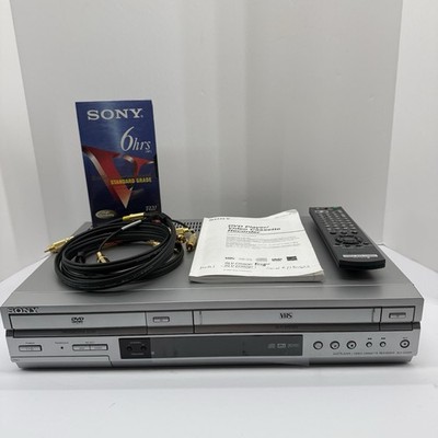 Sony SLV-D350P DVD-VCR Combo Player VHS Cassette Recorder w/Remote - Tested!