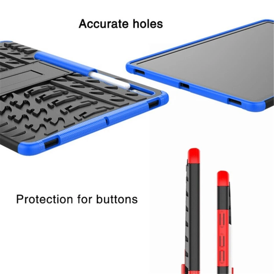 Shockproof Case Armor Stand Cover For Samsung Galaxy Tab S10 Lite SM-X400 Tablet - Image 3 of 4