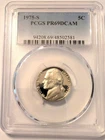 1975-S Jefferson Nickel Proof — photo from another recent sale