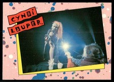 Cyndi Lauper 1985 Music Pop Singer Topps Card 25 NM