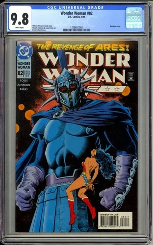 Wonder Woman 82 CGC Graded 9.8 NM/MT Bolland DC Comics 1994