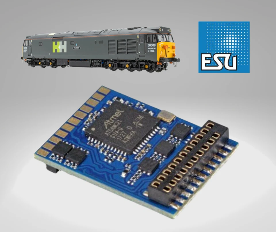 Non Sound Decoder For Accurascale Class 50 (ESU Lokpilot 21 pin 59629)
