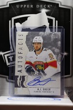 2025-26 Upper Deck Artifacts #AF-AG A.J. Greer Autofacts