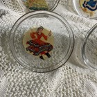 Lot of 6 Six Vintage Glass Coasters with Multinational Dancing Girls 2 3/4” — photo 2