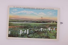 Custer Battlefield Montana Little Big Horn Postcard Robbins 5706 1910 Unused