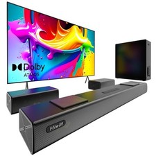 Hiwill Enhanced 5.1.2ch Dolby Atmos Soundbar, Home Theater S