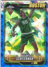 2024-25 Topps Chrome Sapphire Edition - Baylor Scheierman #143 (RC) Basketball
