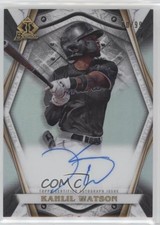 2022 Bowman Bowman Invicta Auto 80/99 Kahlil Watson #BI-KW Auto w6g