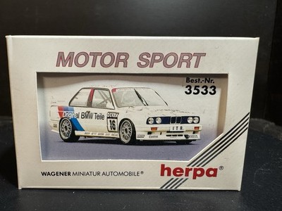 Herpa 3533 Modellauto  1:87  DTM  Linder BMW M3 Dekra 16 Altfrid Heger  OVP