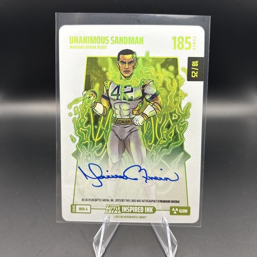 2026 Bo Jackson Battle Arena Unanimous Sandman Inspired Ink Glow Auto /25