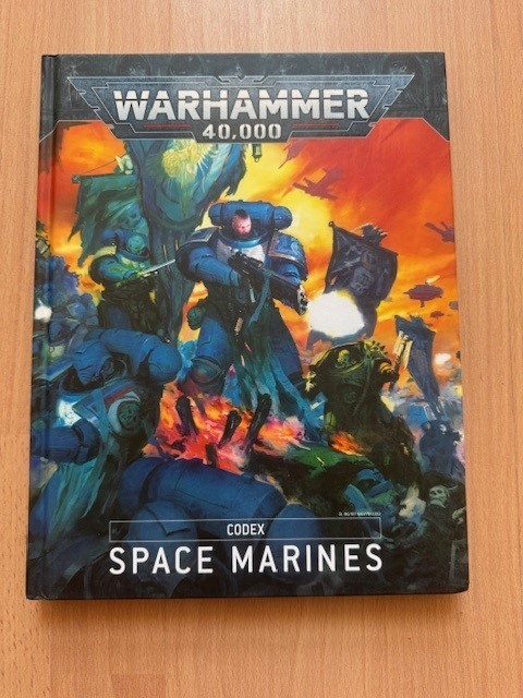 Games Workshop Warhammer 40k Codex: Space Marines Hardback