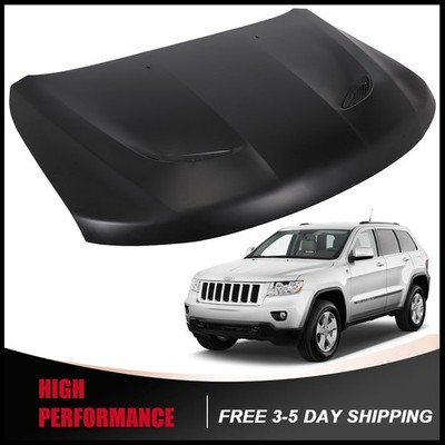 For Jeep Grand Cherokee 2011-2024 Hellcat Functional Heat Extractor Ram Air Hood