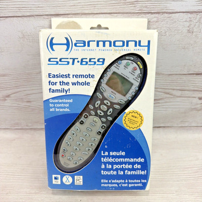 Harmony SST-659 Advanced Internet Powered Universal Remote Control New OBX FrSHP