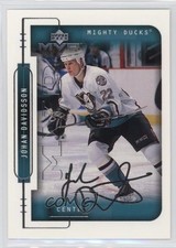 1999-00 Upper Deck MVP Silver Script Johan Davidsson #10 0a4